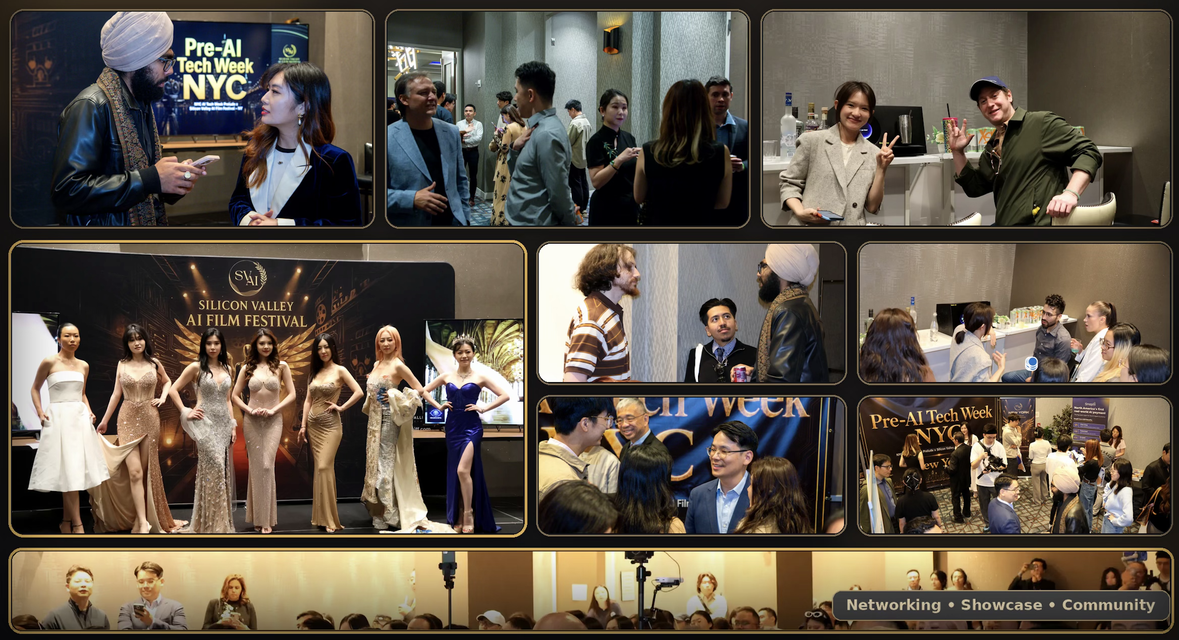 The Pre-AI Tech Week and Silicon Valley AI Film Festival New York press conference concluded successfully in New York.